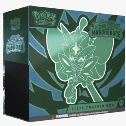 Scarlet & Violet: Twilight Masquerade: Elite Trainer Box ($45 Cash/ $50 Store Credit)